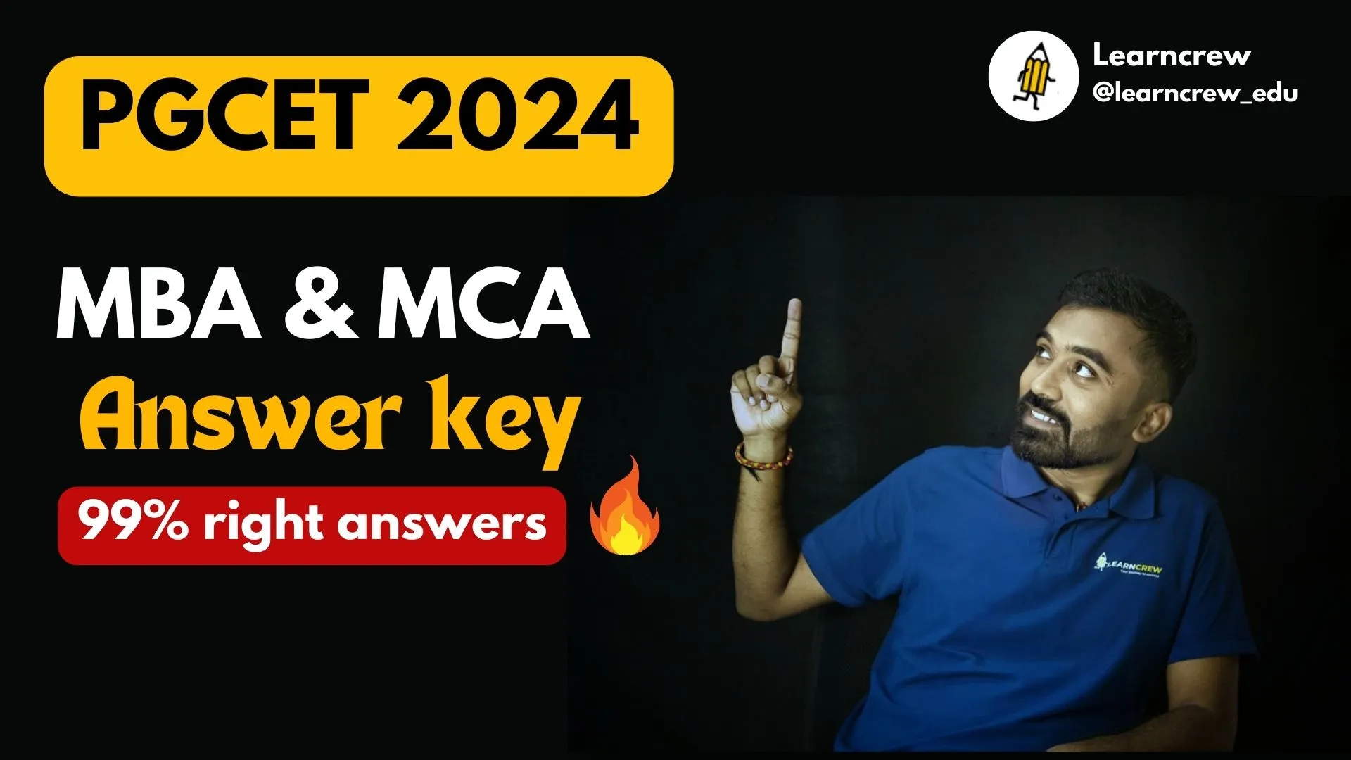 PGCET Answer Key 2023