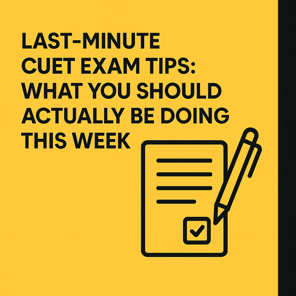 CUET eCourse CUET exam tips