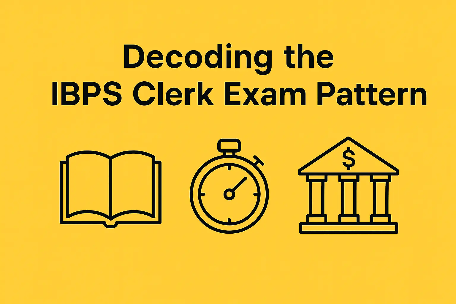 ChatGPTImageJun162025113900AM eCourse IBPS Clerk Exam Pattern