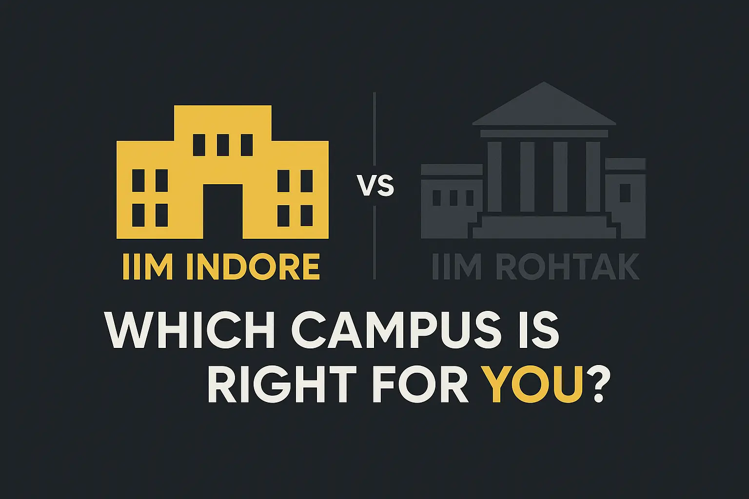 ChatGPT Image Jul 17 2025 011142 PM eCourse IIM Indore vs IIM Rohtak